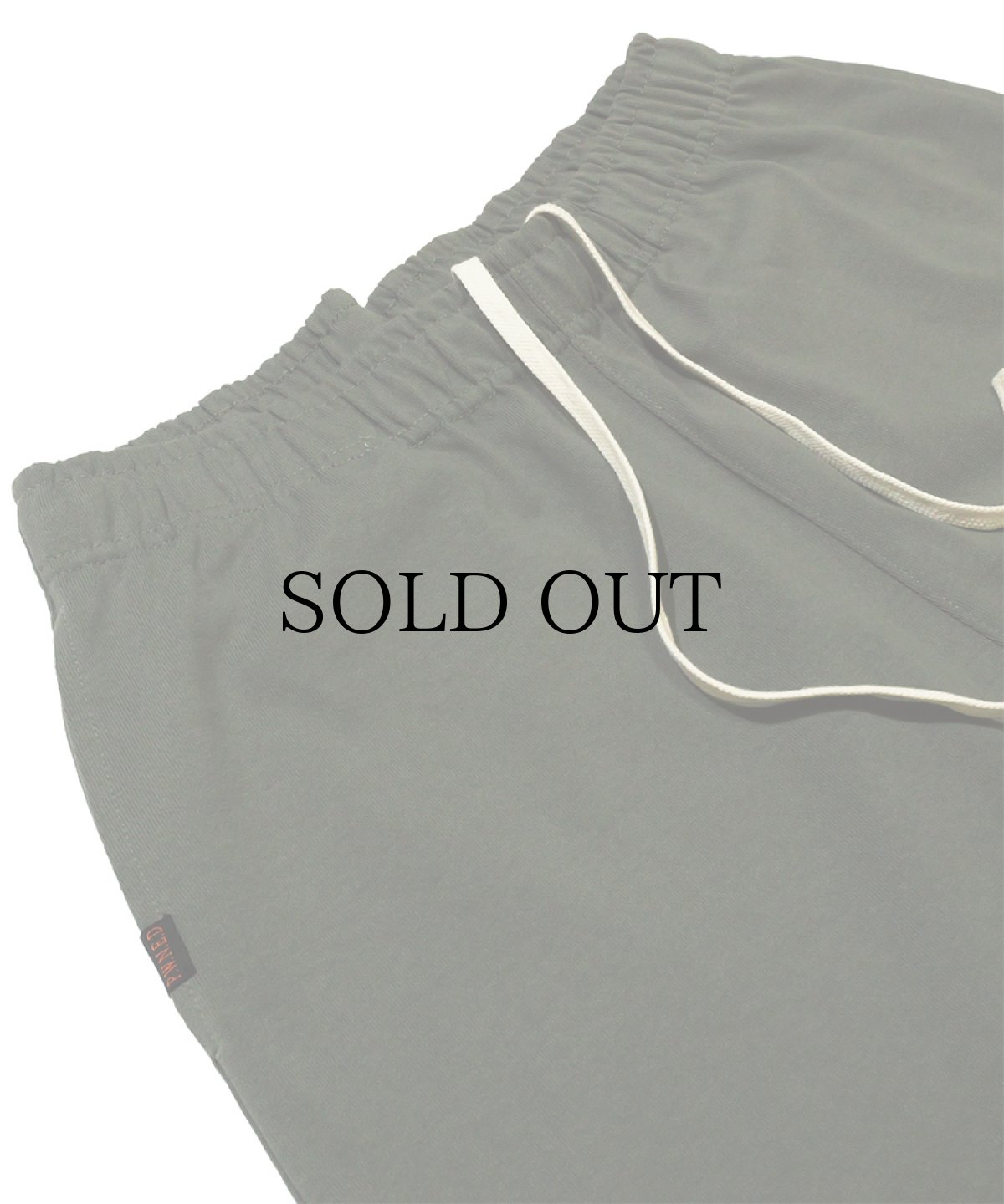 画像8: PWNED(パウンド) / REFLECTOR LOGO LIGHT WEIGHT PILE SWEATPANT SHORTS (8)