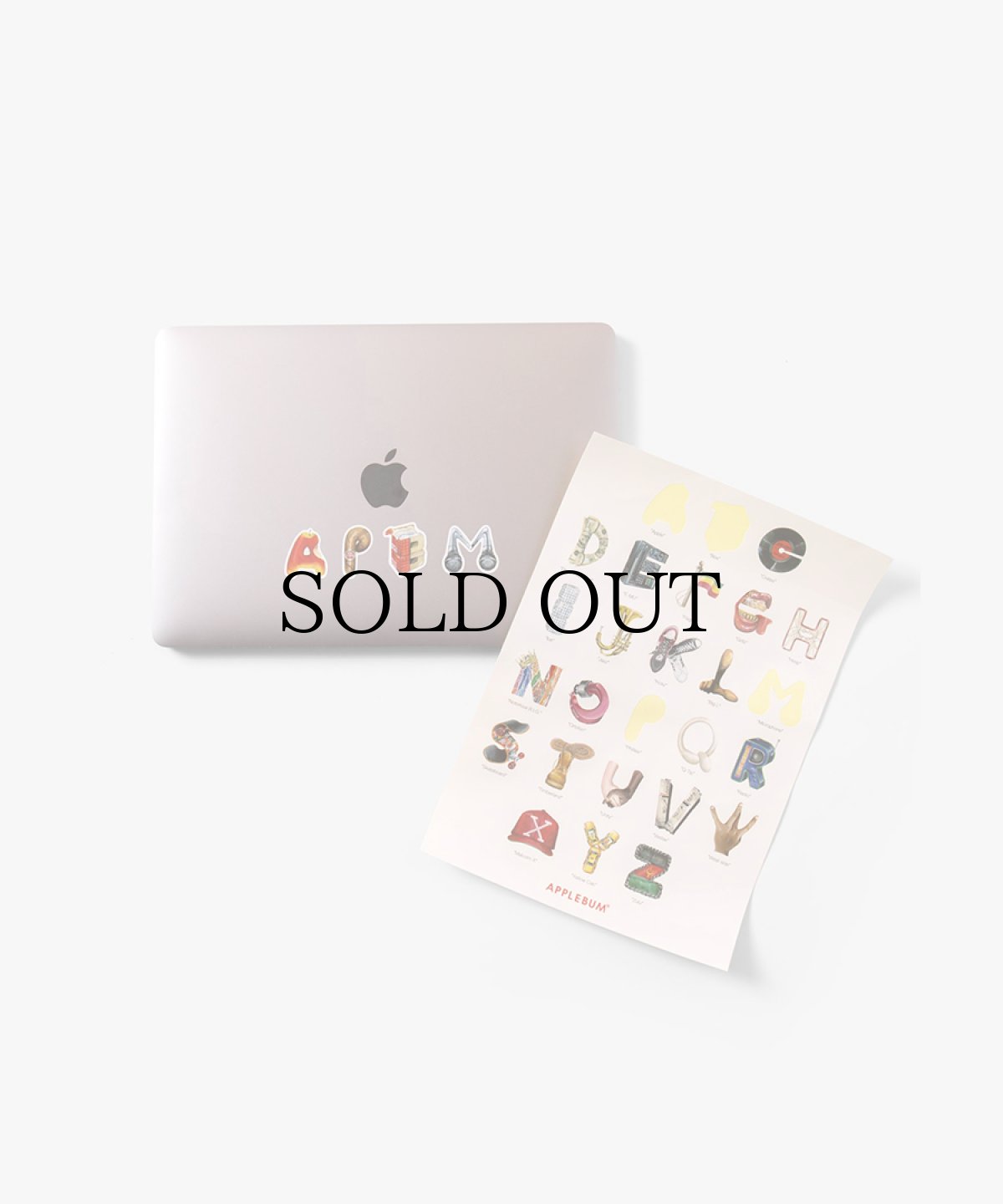 画像2: APPLEBUM(アップルバム) / “Alphabet” A4 Sticker (2)