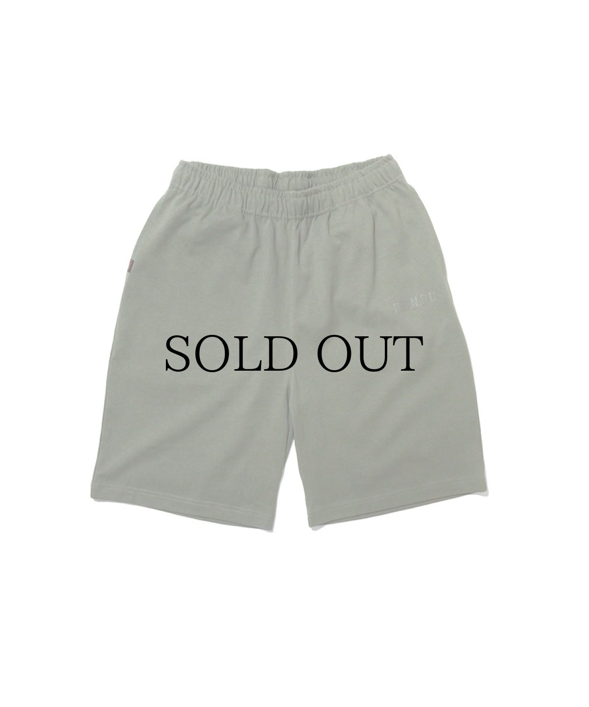 画像2: PWNED(パウンド) / REFLECTOR LOGO LIGHT WEIGHT PILE SWEATPANT SHORTS (2)