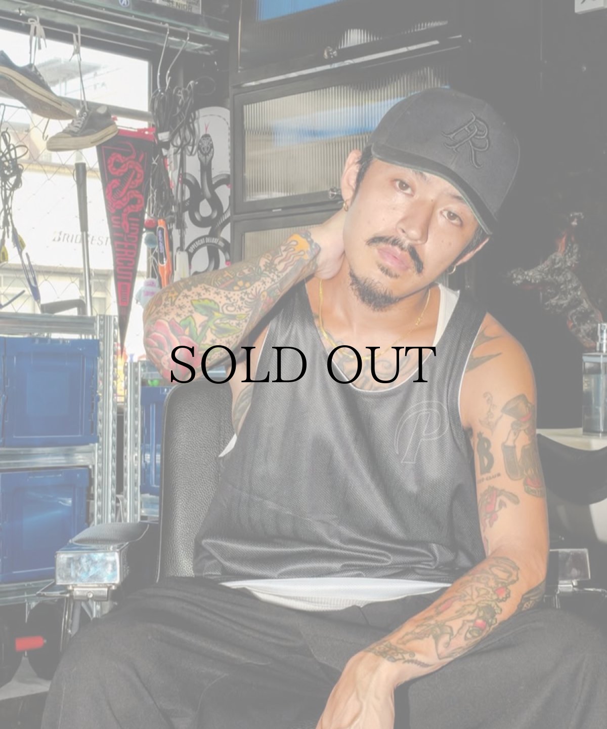 画像15: PWNED(パウンド) / REVERSIBLE LOGO BASKETBALL SHIRT (15)