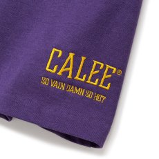 画像5: CALEE(キャリー) / VINTAGE TYPE RIB FOOT BALL TEE (5)