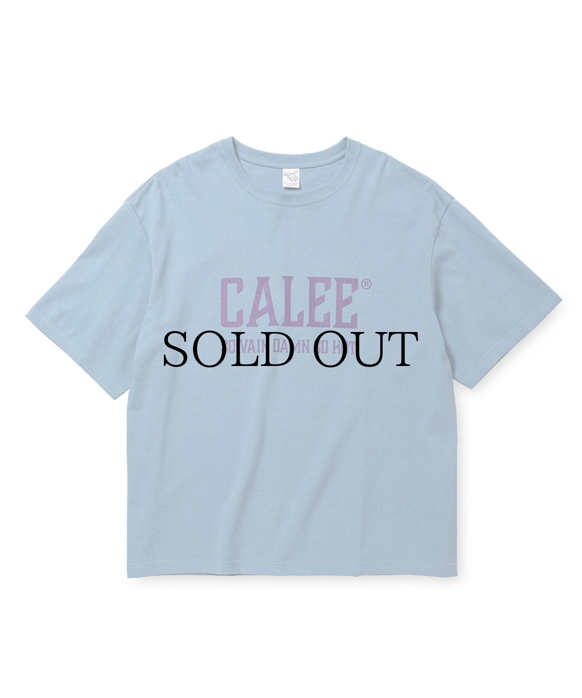 画像4: CALEE(キャリー) / VINTAGE TYPE CALEE NATIONAL LOGO S/S TEE (4)