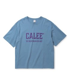 画像4: CALEE(キャリー) / VINTAGE TYPE CALEE NATIONAL LOGO S/S TEE (4)
