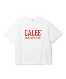 画像2: CALEE(キャリー) / VINTAGE TYPE CALEE NATIONAL LOGO S/S TEE (2)
