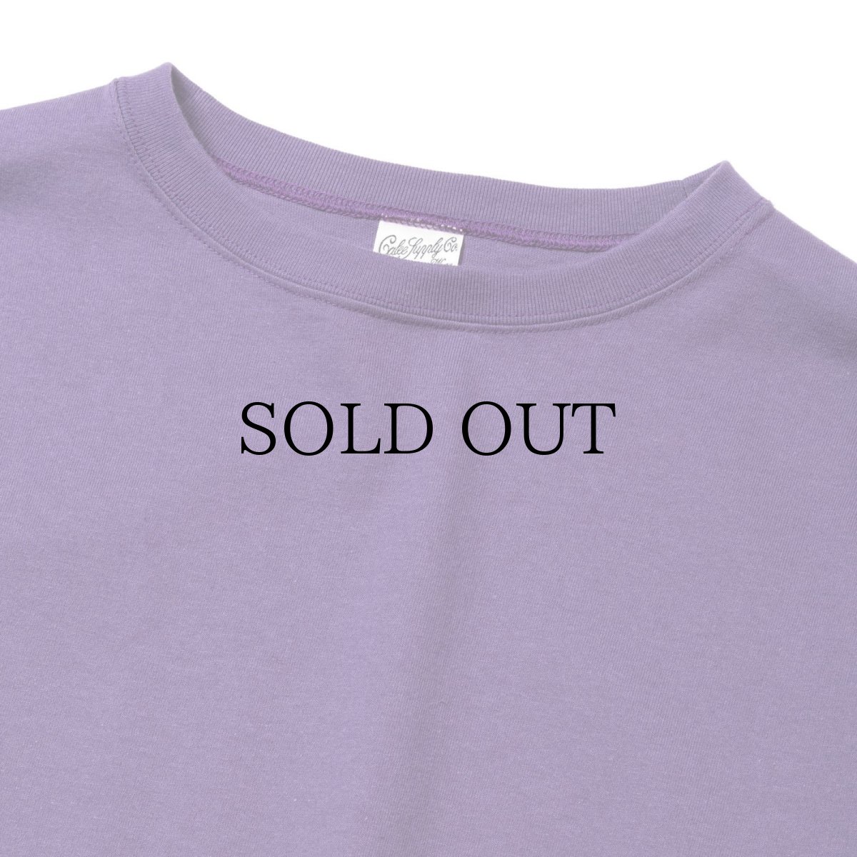 画像4: CALEE(キャリー) / VINTAGE TYPE RIB FOOT BALL TEE (4)