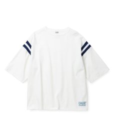 画像1: CALEE(キャリー) / VINTAGE TYPE RIB FOOT BALL TEE (1)