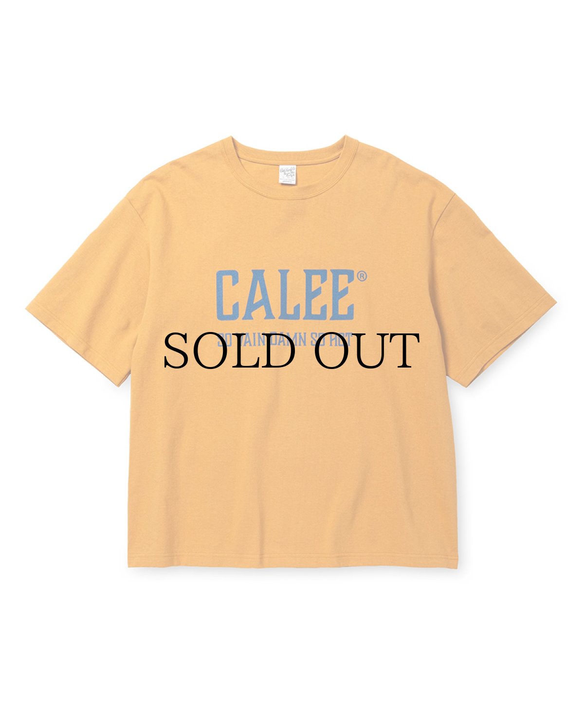 画像3: CALEE(キャリー) / VINTAGE TYPE CALEE NATIONAL LOGO S/S TEE (3)