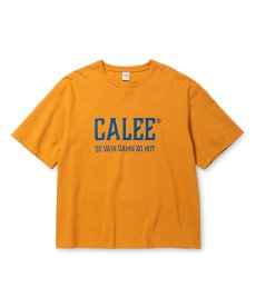 画像3: CALEE(キャリー) / VINTAGE TYPE CALEE NATIONAL LOGO S/S TEE (3)