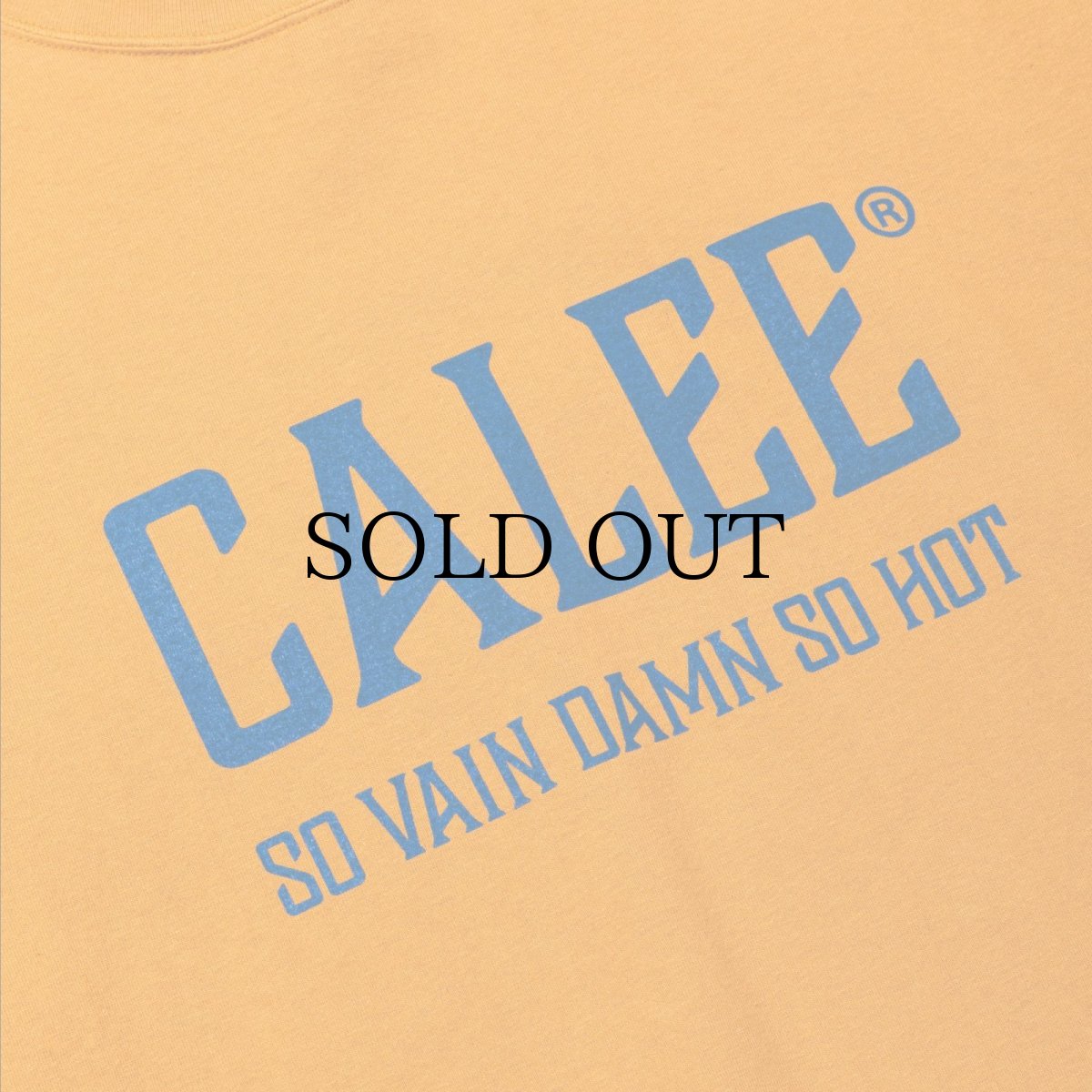 画像6: CALEE(キャリー) / VINTAGE TYPE CALEE NATIONAL LOGO S/S TEE (6)
