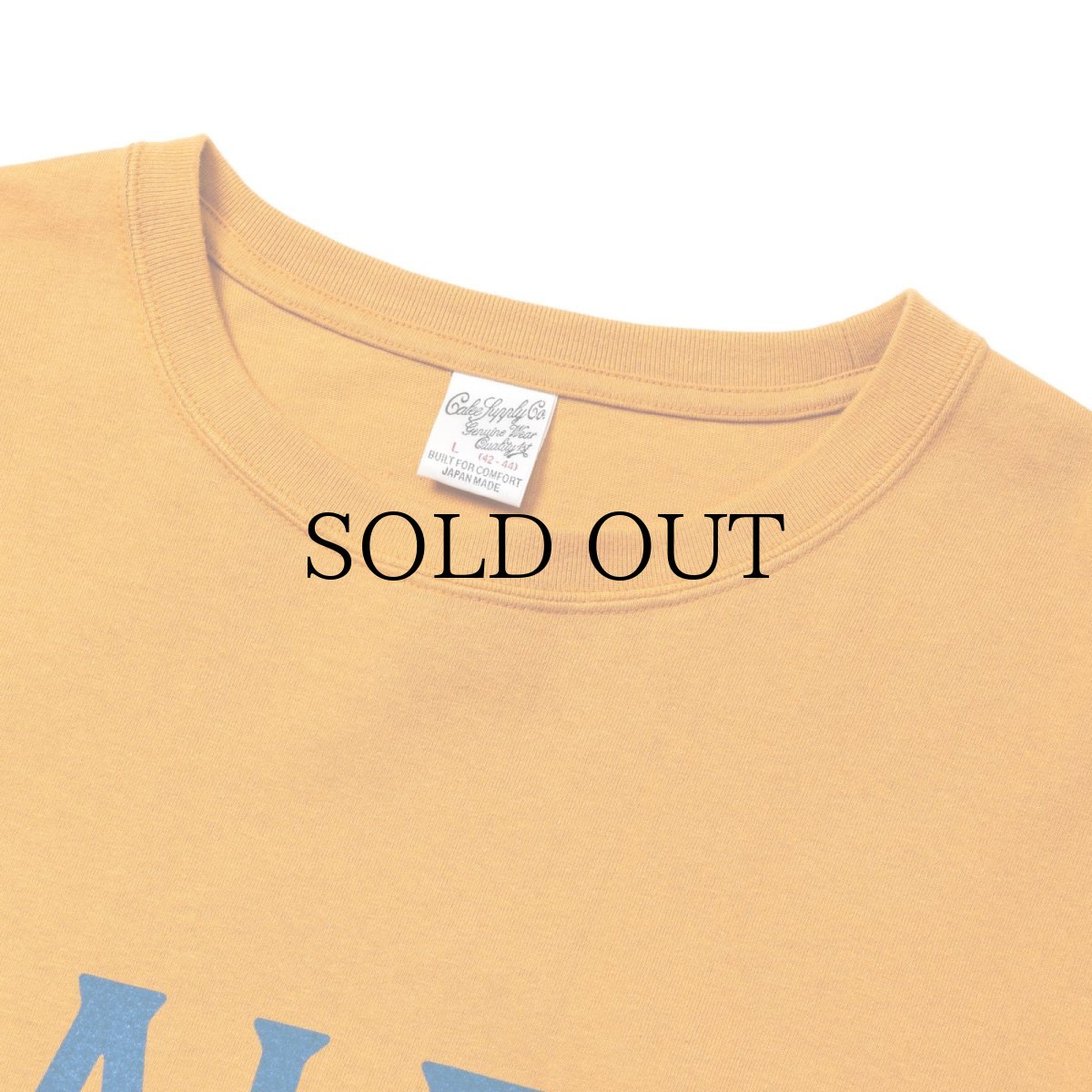 画像5: CALEE(キャリー) / VINTAGE TYPE CALEE NATIONAL LOGO S/S TEE (5)