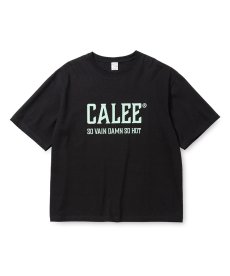 画像1: CALEE(キャリー) / VINTAGE TYPE CALEE NATIONAL LOGO S/S TEE (1)