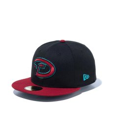 画像1: NEW ERA / 59FIFTY MLBオンフィールド アリゾナ・ダイヤモンドバックス ロード (1)
