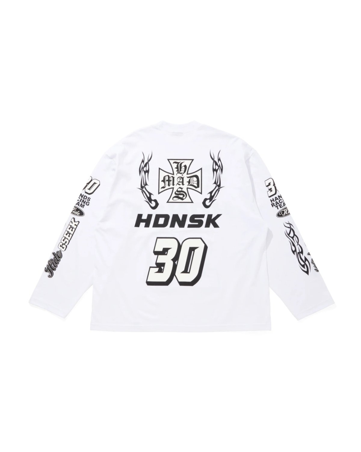 画像4: HIDEANDSEEK(ハイドアンドシーク) / Racing L/S Tee(Loose Fit) (4)