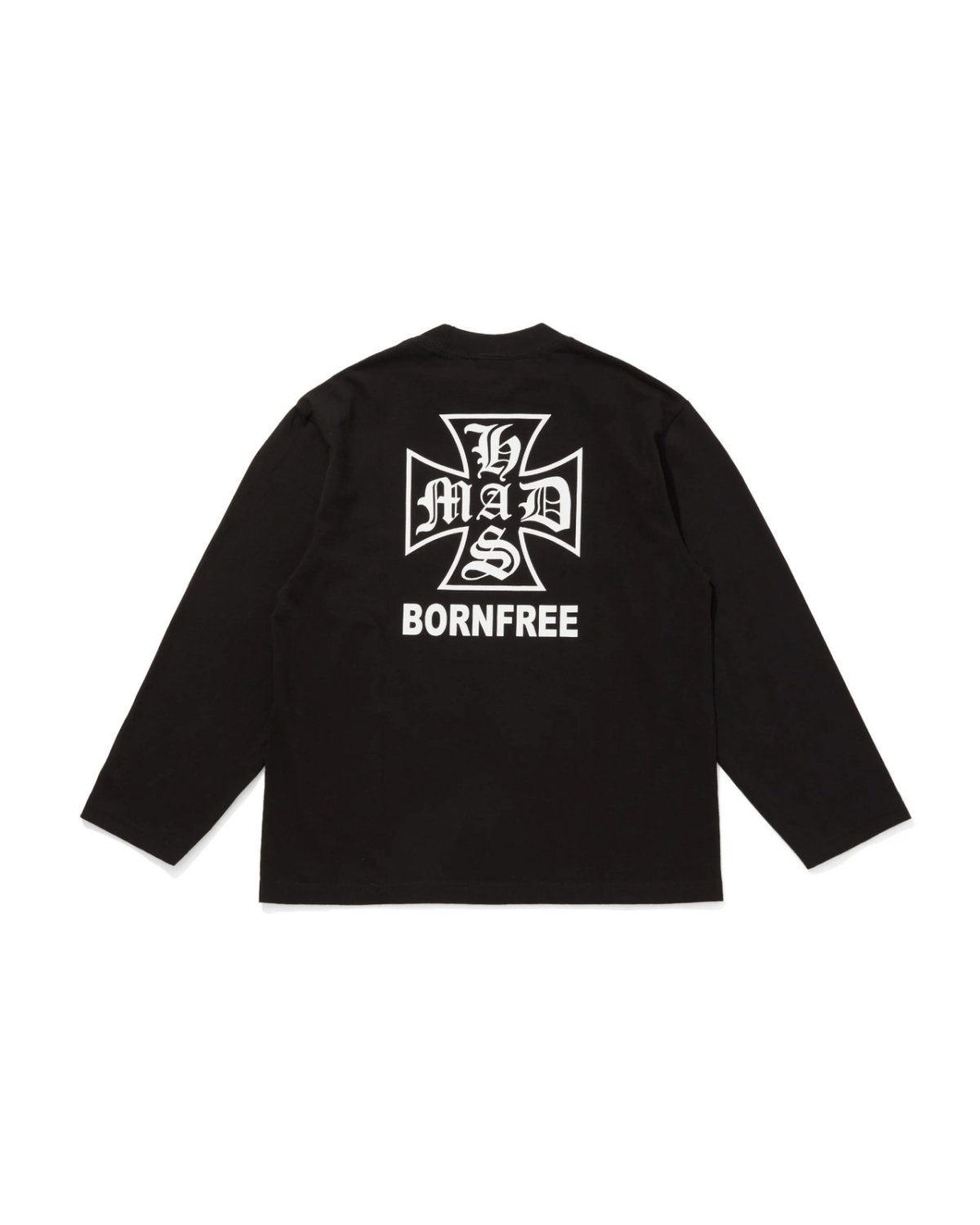画像1: HIDEANDSEEK(ハイドアンドシーク) / MAD L/S Tee(Loose Fit) (1)