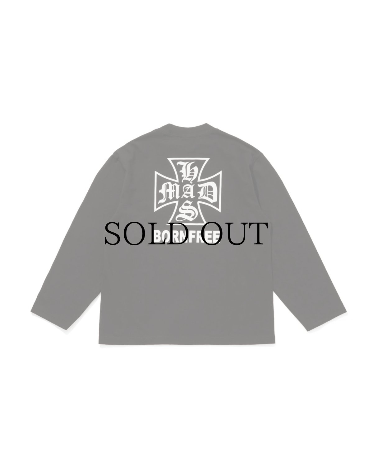 画像3: HIDEANDSEEK(ハイドアンドシーク) / MAD L/S Tee(Loose Fit) (3)