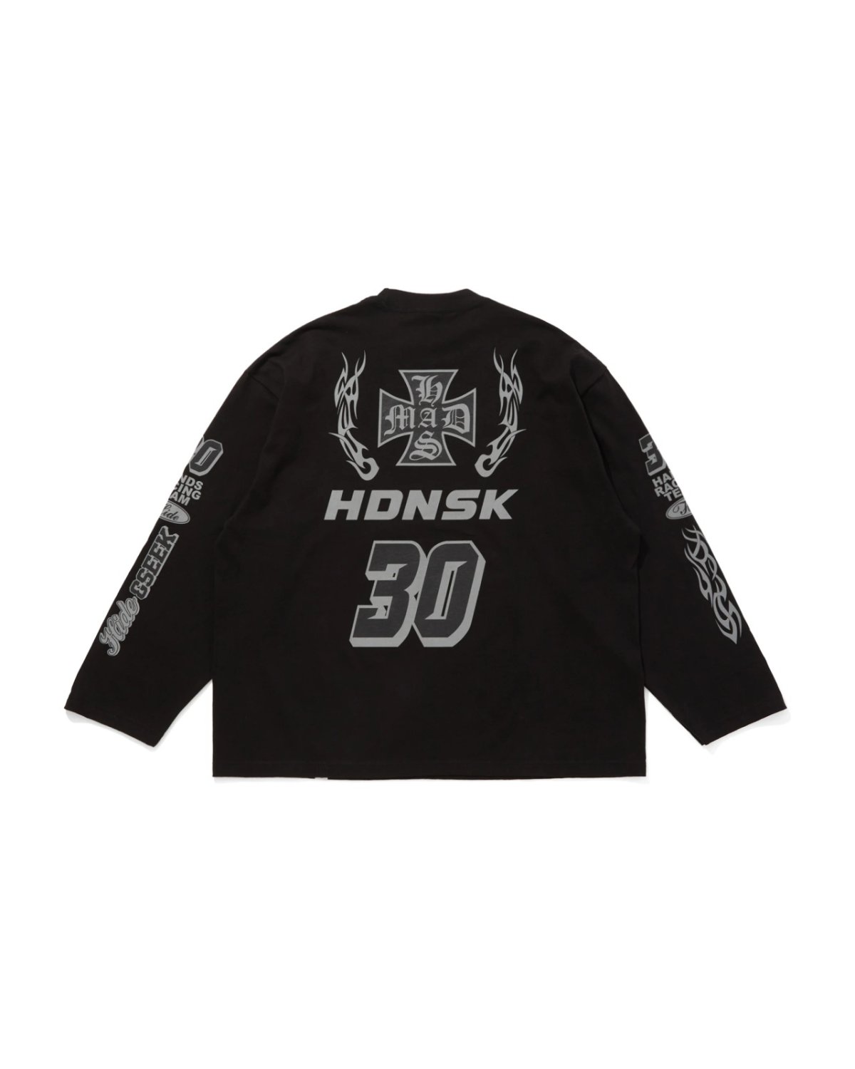 画像2: HIDEANDSEEK(ハイドアンドシーク) / Racing L/S Tee(Loose Fit) (2)