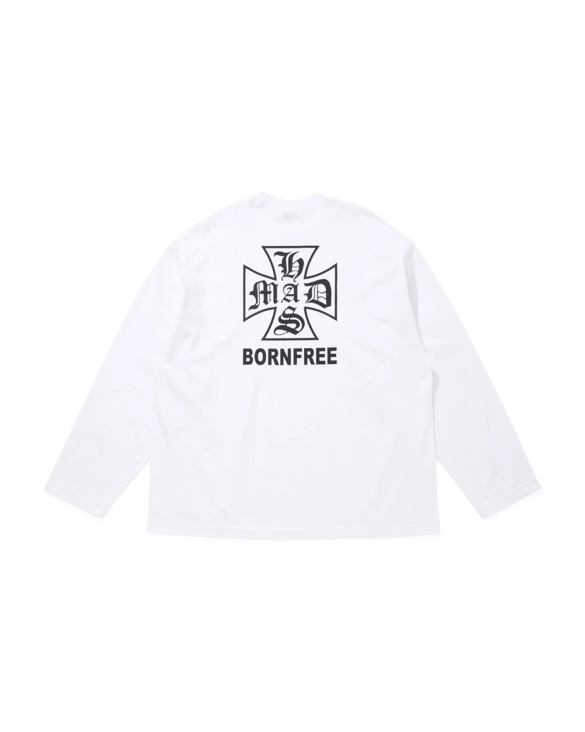 画像1: HIDEANDSEEK(ハイドアンドシーク) / MAD L/S Tee(Loose Fit) (1)