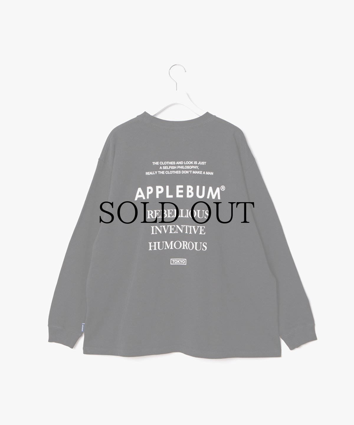 画像1: APPLEBUM(アップルバム) / “Philosophy”2 L/S T-shirt (1)