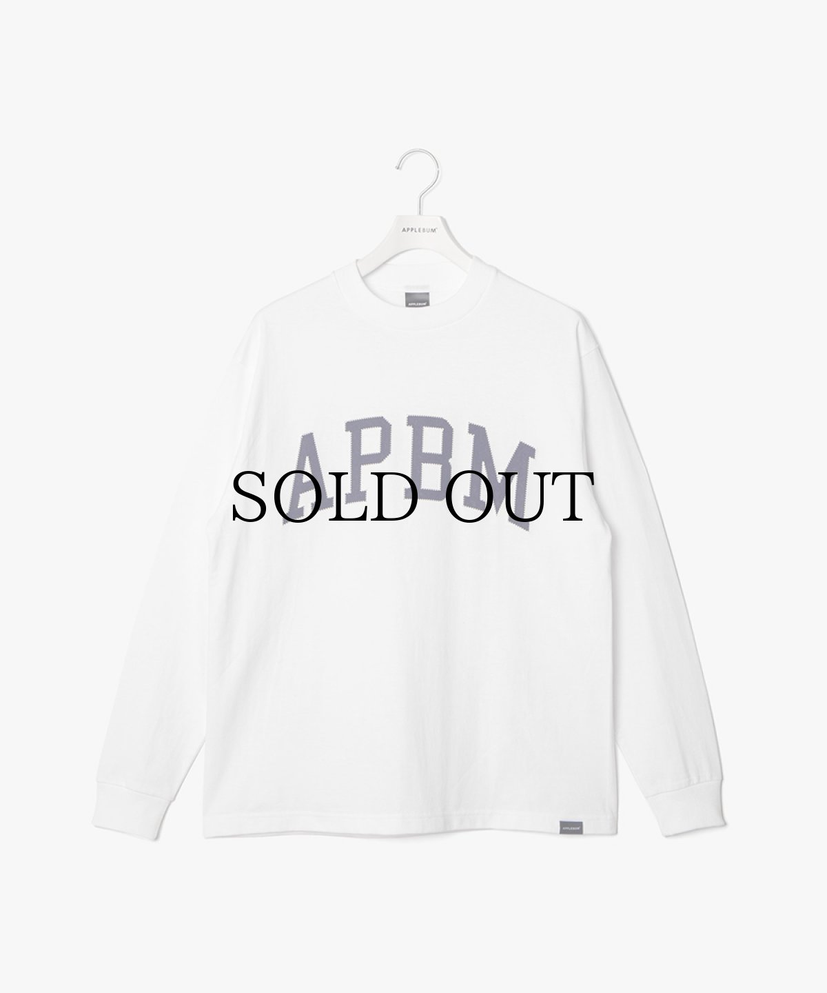 画像1: APPLEBUM(アップルバム) / “APBM” L/S T-shirt (1)