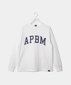 画像1: APPLEBUM(アップルバム) / “APBM” L/S T-shirt (1)