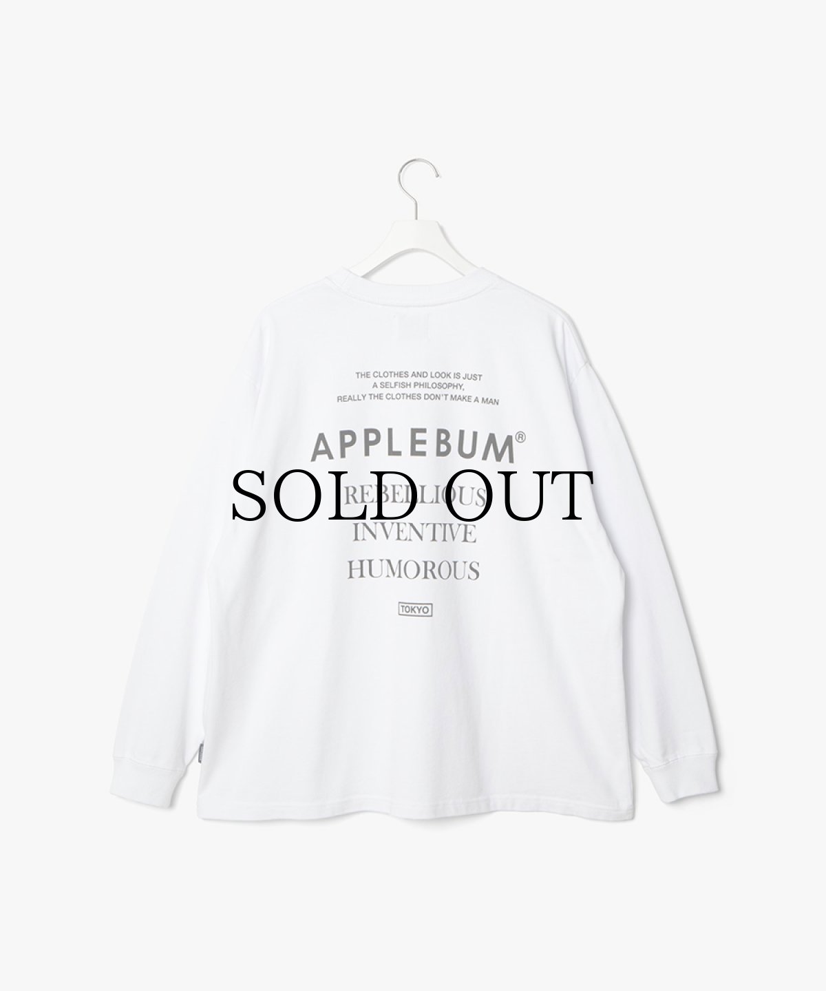 画像2: APPLEBUM(アップルバム) / “Philosophy”2 L/S T-shirt (2)