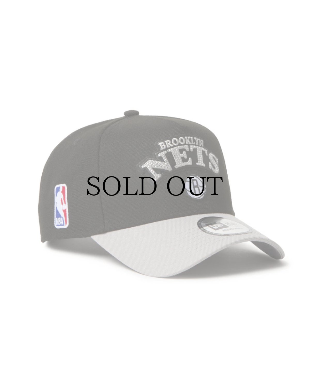 画像1: NEW ERA / 9FORTY A-Frame NBA Rhinestone ラインストーン ブルックリン・ネッツ (1)