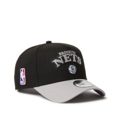 画像1: NEW ERA / 9FORTY A-Frame NBA Rhinestone ラインストーン ブルックリン・ネッツ (1)