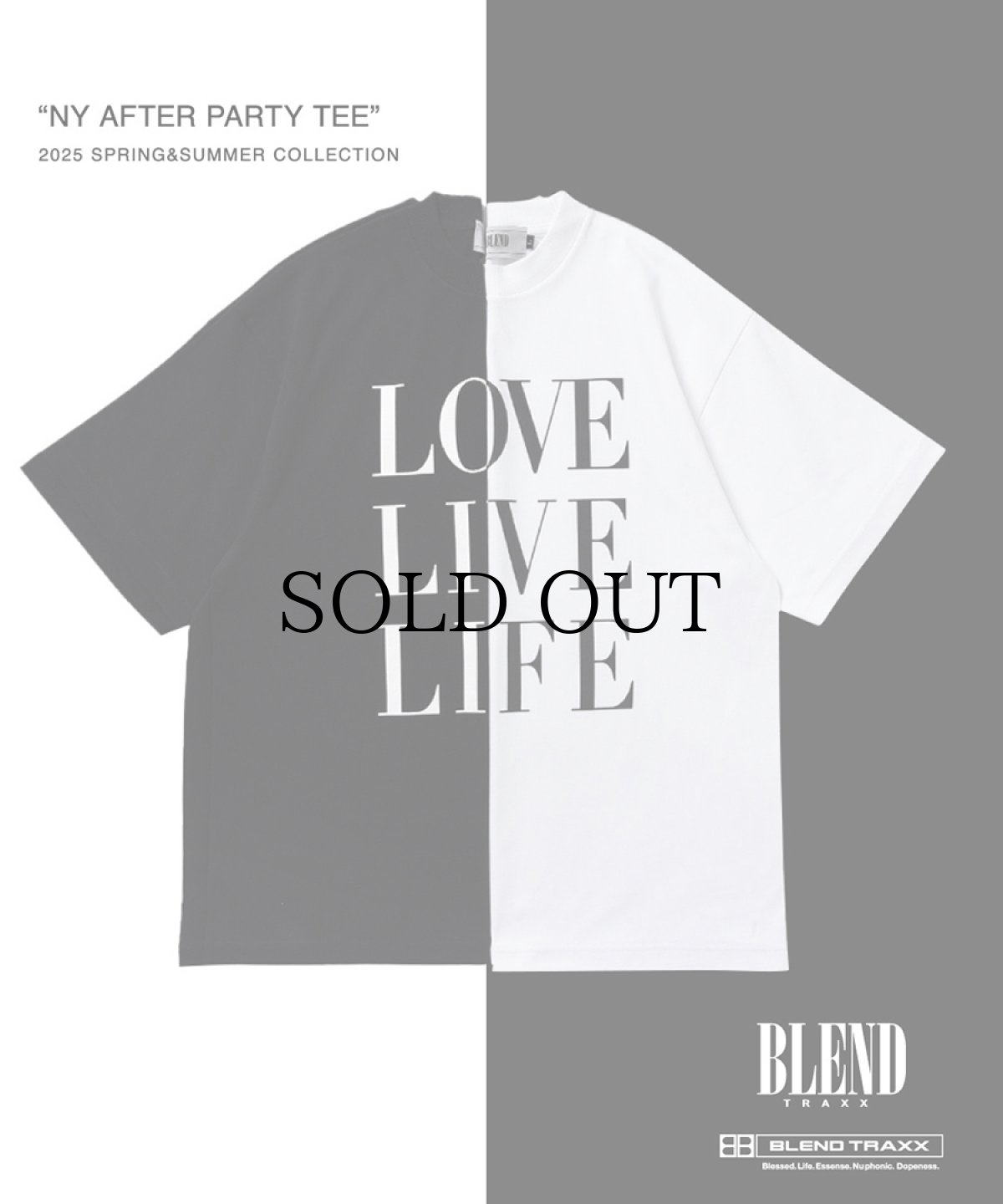 画像1: BLEND(ブレンド) / "NY AFTER PARTY" TEE (1)