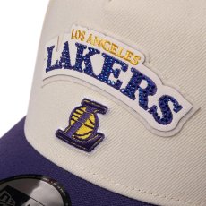 画像6: NEW ERA / 9FORTY A-Frame NBA Rhinestone ラインストーン ロサンゼルス・レイカーズ (6)