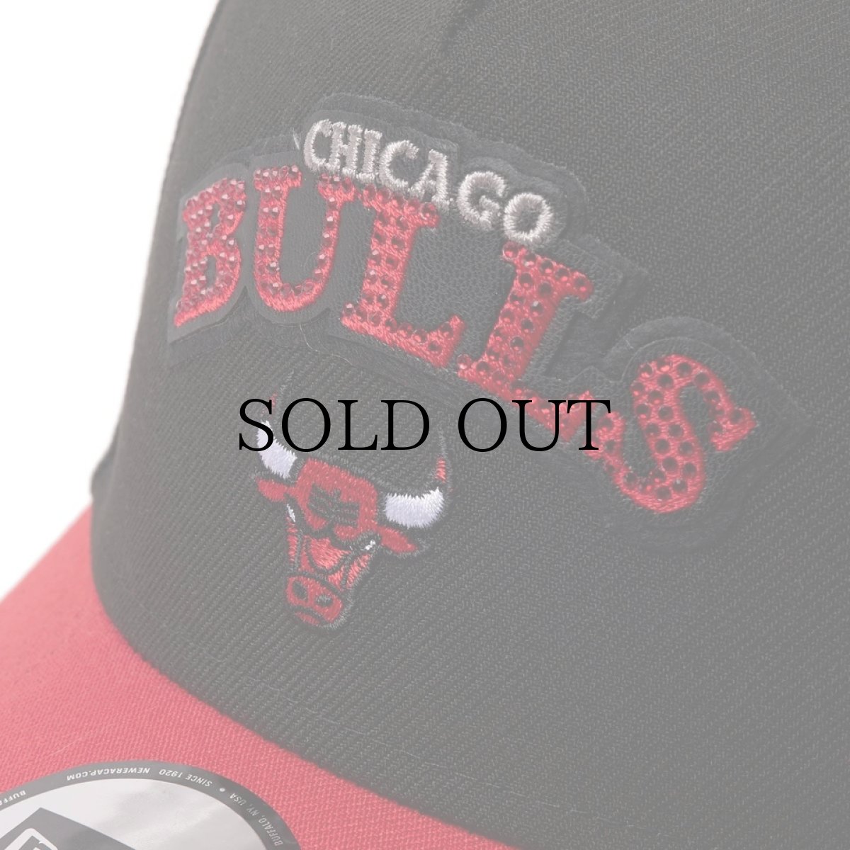 画像6: NEW ERA / 9FORTY A-Frame NBA Rhinestone ラインストーン シカゴ・ブルズ (6)