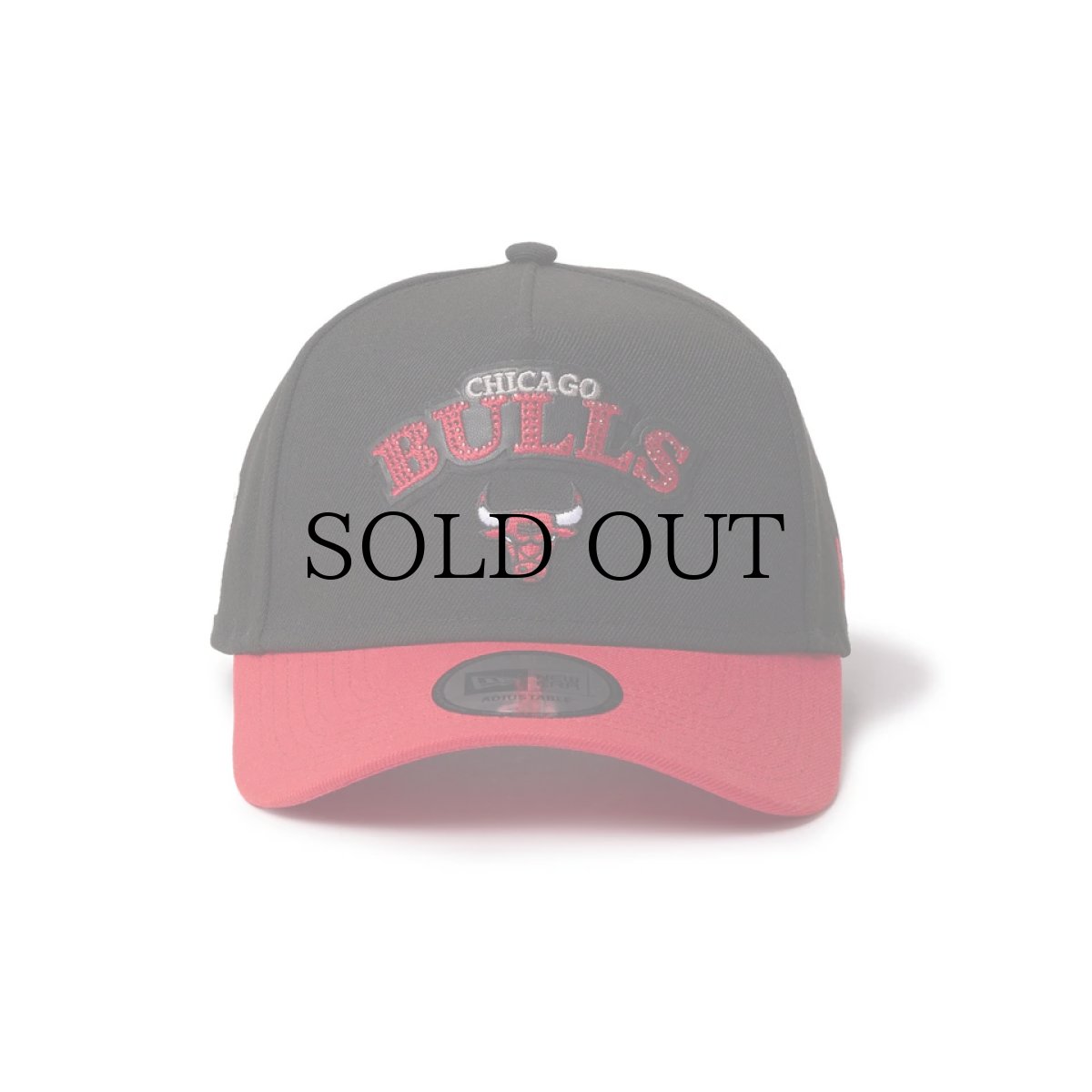 画像2: NEW ERA / 9FORTY A-Frame NBA Rhinestone ラインストーン シカゴ・ブルズ (2)