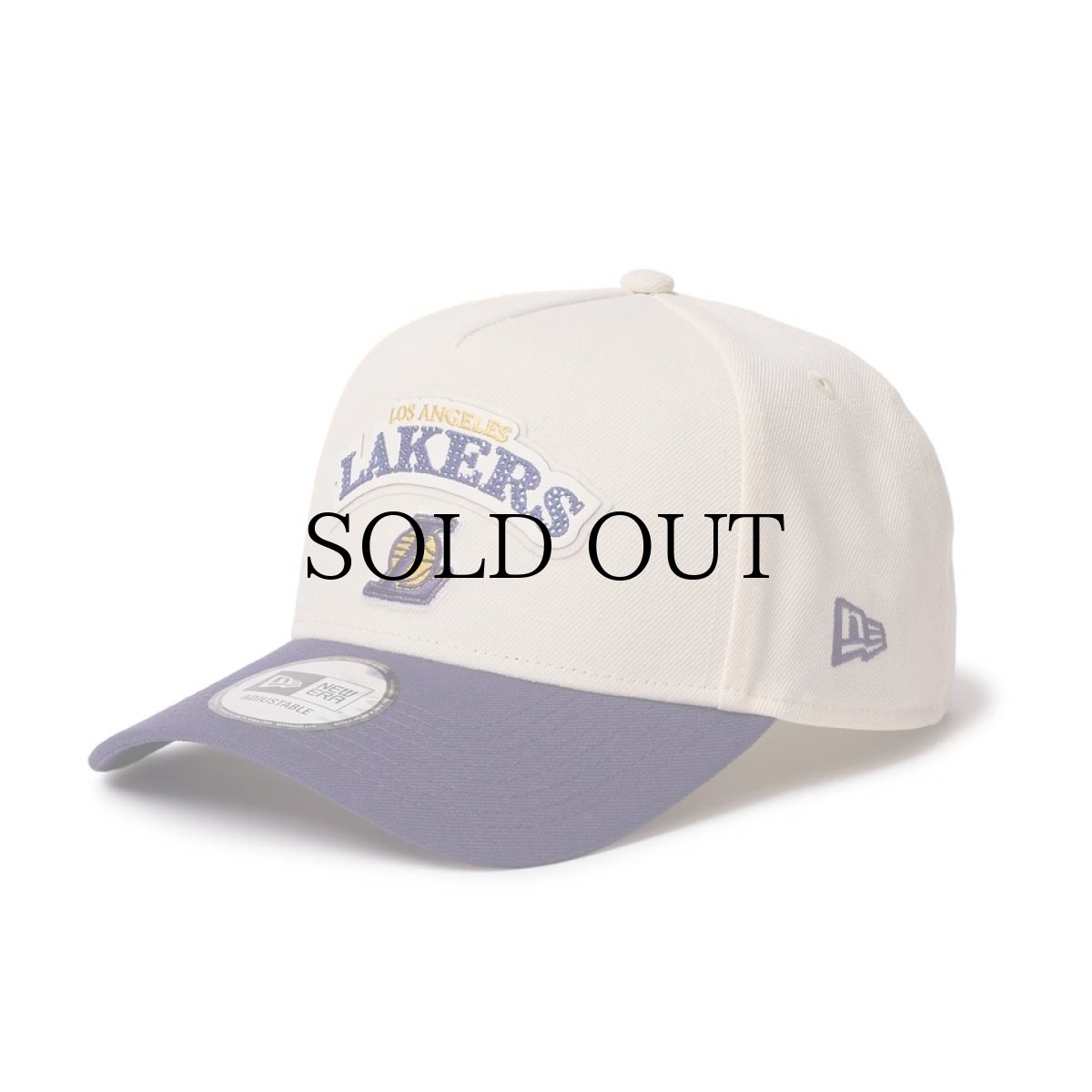 画像3: NEW ERA / 9FORTY A-Frame NBA Rhinestone ラインストーン ロサンゼルス・レイカーズ (3)