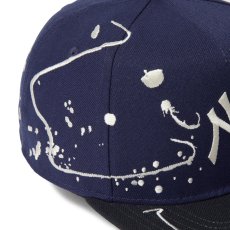画像8: NEW ERA / 5-Panel Square Visor Dripping ニューヨーク・ヤンキース (8)