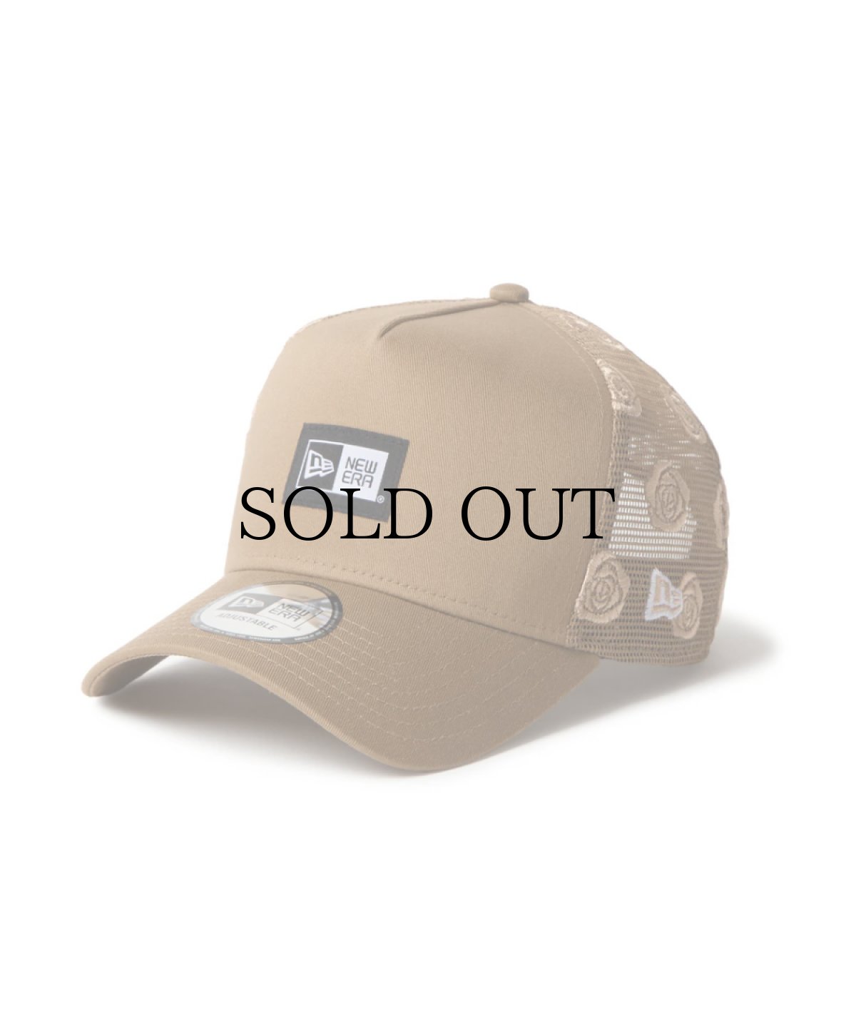 画像1: NEW ERA / 9FORTY A-Frame トラッカー Rose Trucker ボックスロゴ (1)