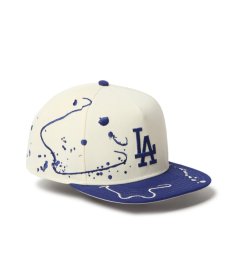 画像1: NEW ERA / 5-Panel Square Visor Dripping ロサンゼルス・ドジャース (1)