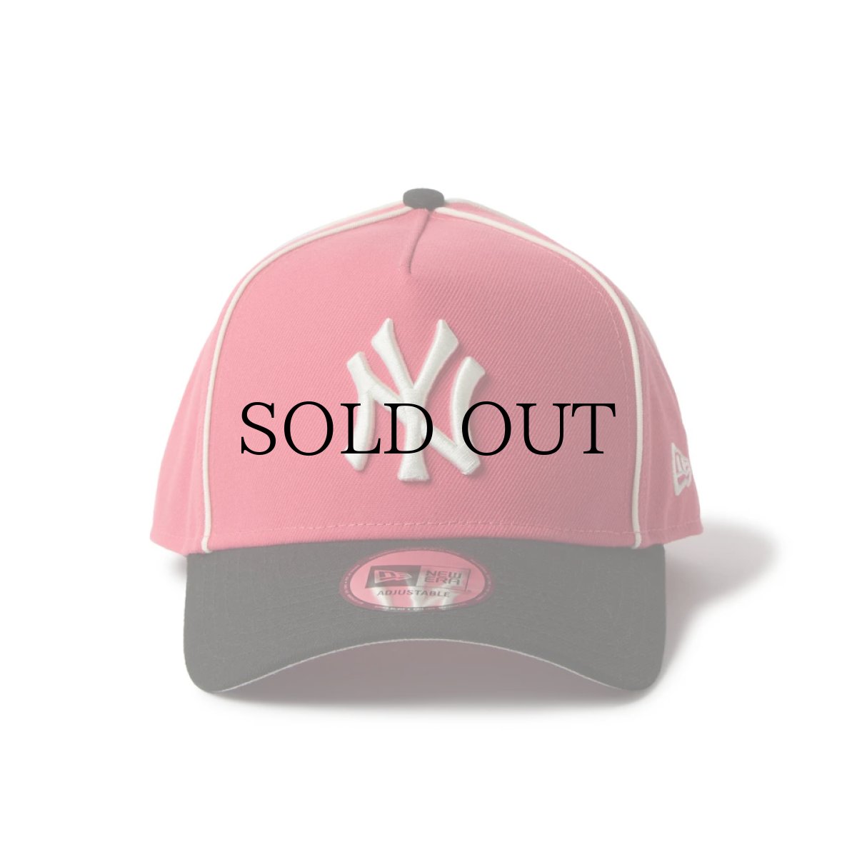 画像2: NEW ERA / 9FORTY A-Frame MLB Piping 2Tone ニューヨーク・ヤンキース (2)