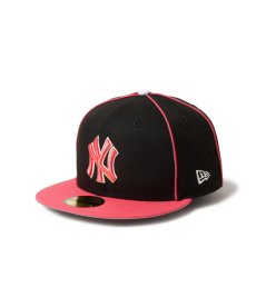 画像1: NEW ERA / 59FIFTY MLB Piping 2Tone ニューヨーク・ヤンキース (1)