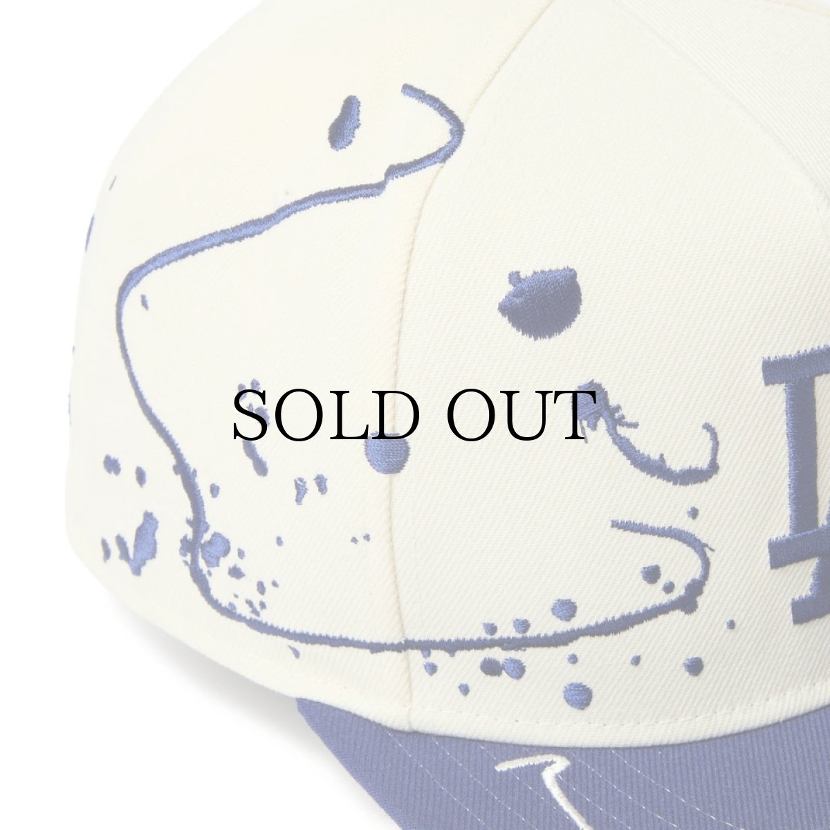 画像8: NEW ERA / 5-Panel Square Visor Dripping ロサンゼルス・ドジャース (8)