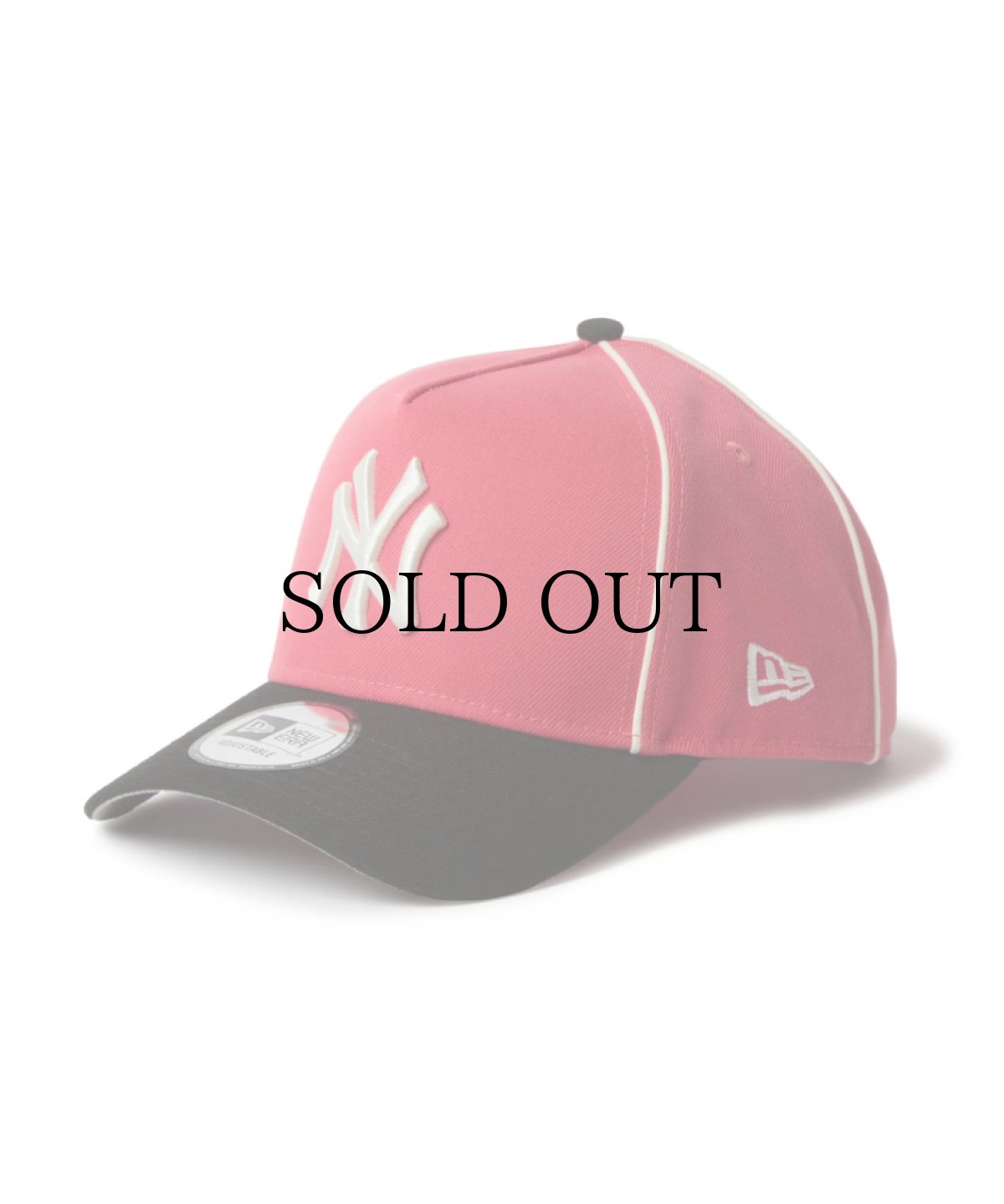 画像1: NEW ERA / 9FORTY A-Frame MLB Piping 2Tone ニューヨーク・ヤンキース (1)