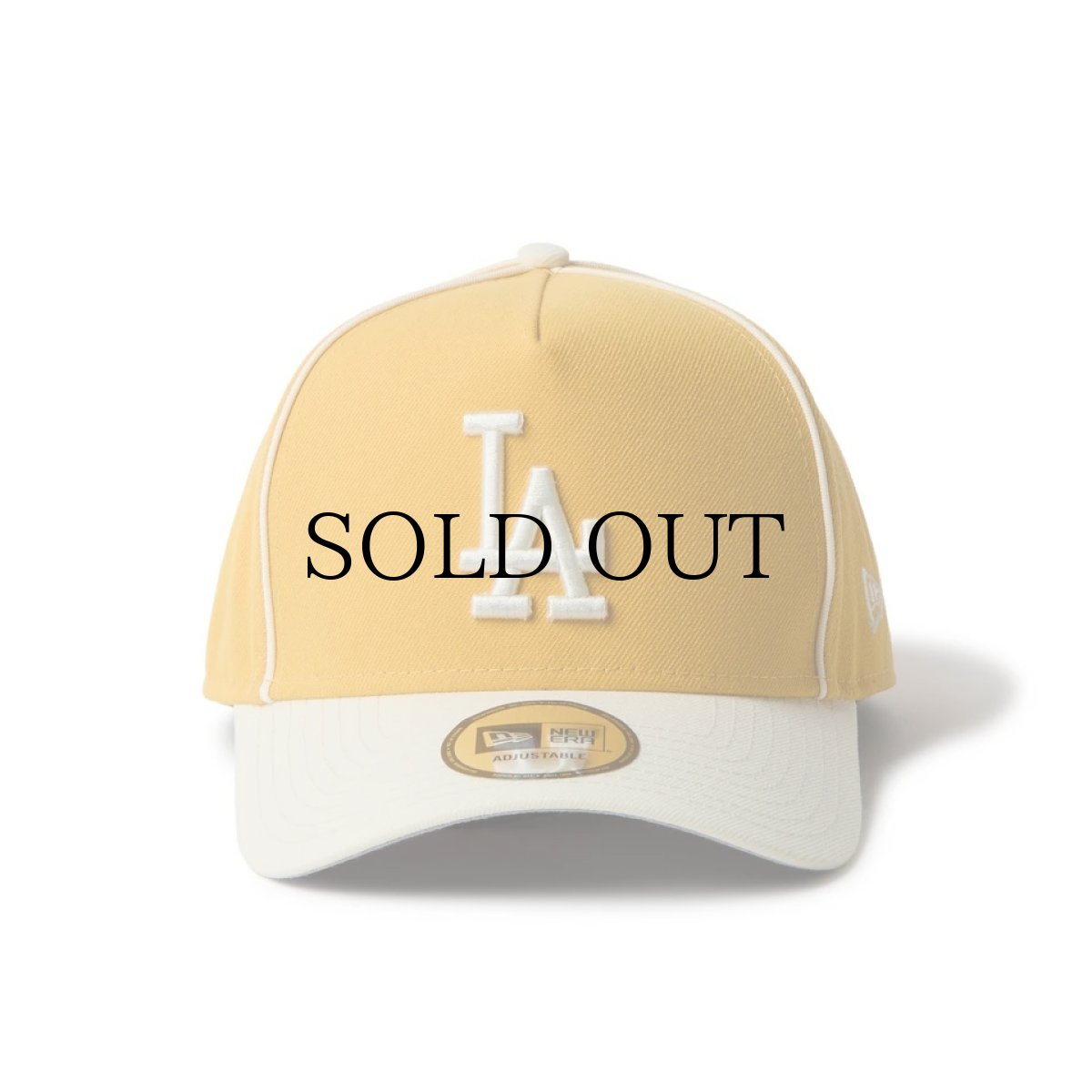 画像2: NEW ERA / 9FORTY A-Frame MLB Piping 2Tone ロサンゼルス・ドジャース (2)