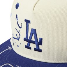 画像6: NEW ERA / 5-Panel Square Visor Dripping ロサンゼルス・ドジャース (6)