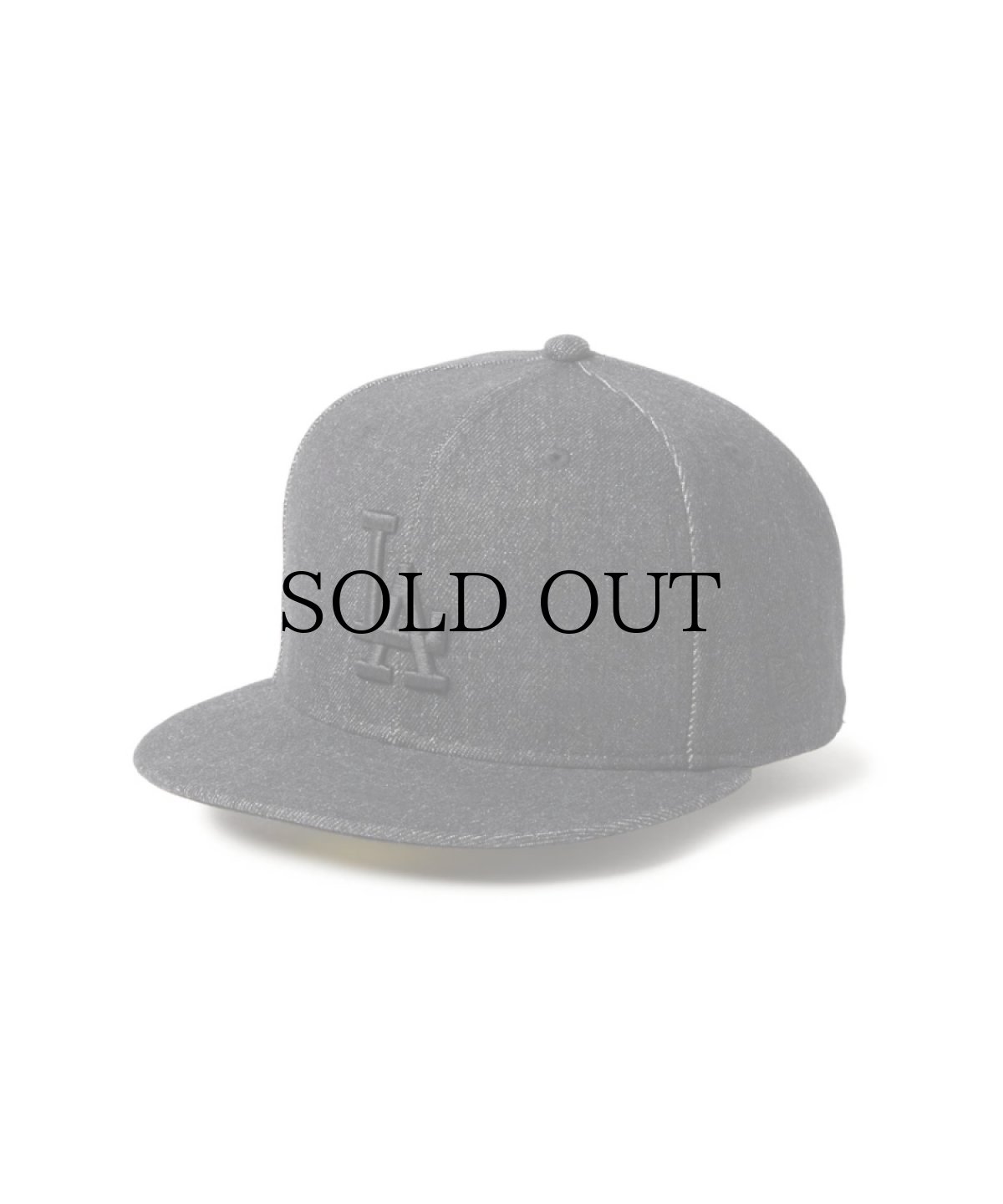 画像1: NEW ERA / 59FIFTY Denim ロサンゼルス・ドジャース (1)