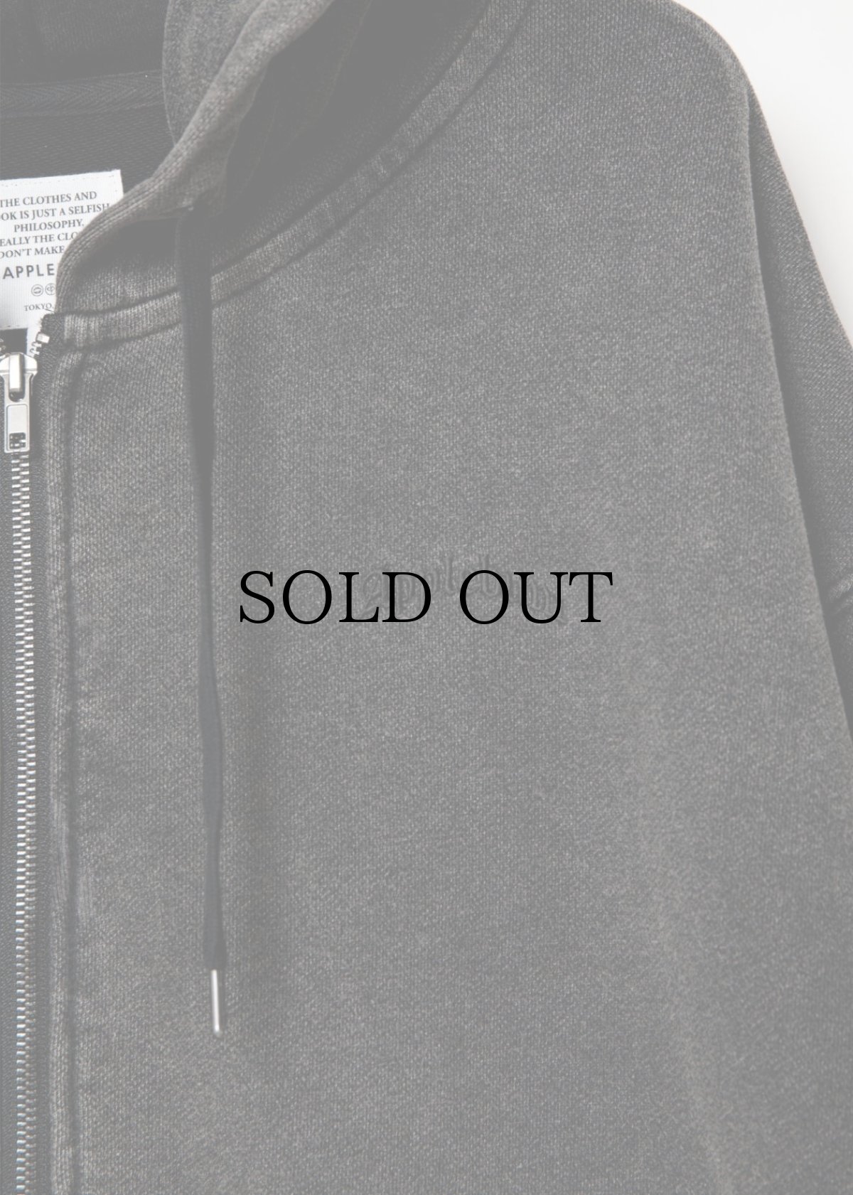 画像6: APPLEBUM(アップルバム) / Vintage Z/U Sweat Parka (6)