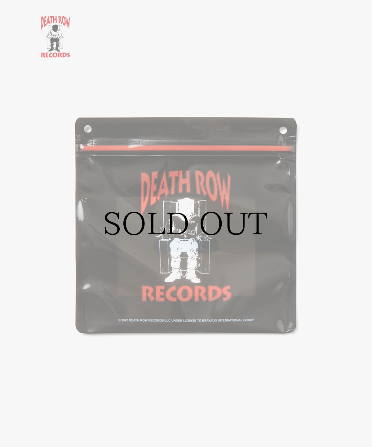 画像1: APPLEBUM(アップルバム) / “DEATH ROW RECORDS” ZIP BAG (PAKE) (1)