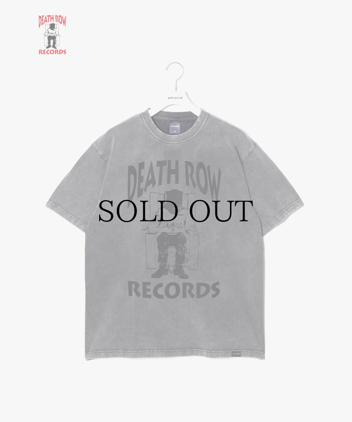画像1: APPLEBUM(アップルバム) / “DEATH ROW RECORDS” PIGMENT DYED T-SHIRT (1)