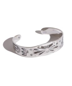 画像1: LARRY SMITH(ラリースミス) / BUTTERFLY SHELL BRACELET (REPOUSSE) (1)