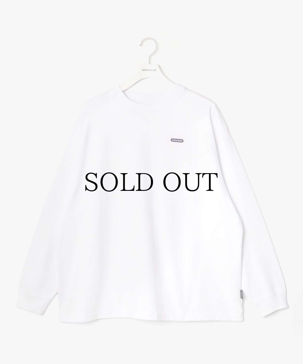 画像1: APPLEBUM(アップルバム) / Small Logo L/S T-shirt (1)