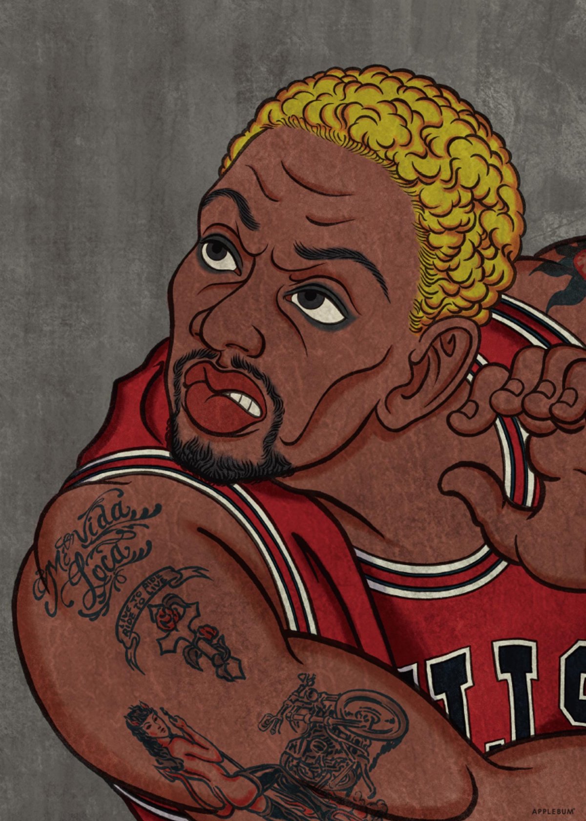 画像3: APPLEBUM(アップルバム) / “WORM” 浮世絵 A1 Poster (3)