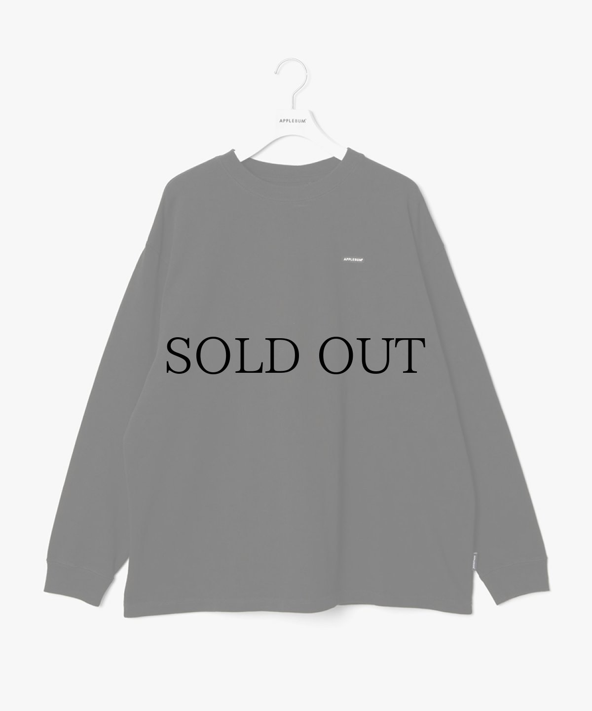 画像2: APPLEBUM(アップルバム) / Small Logo L/S T-shirt (2)