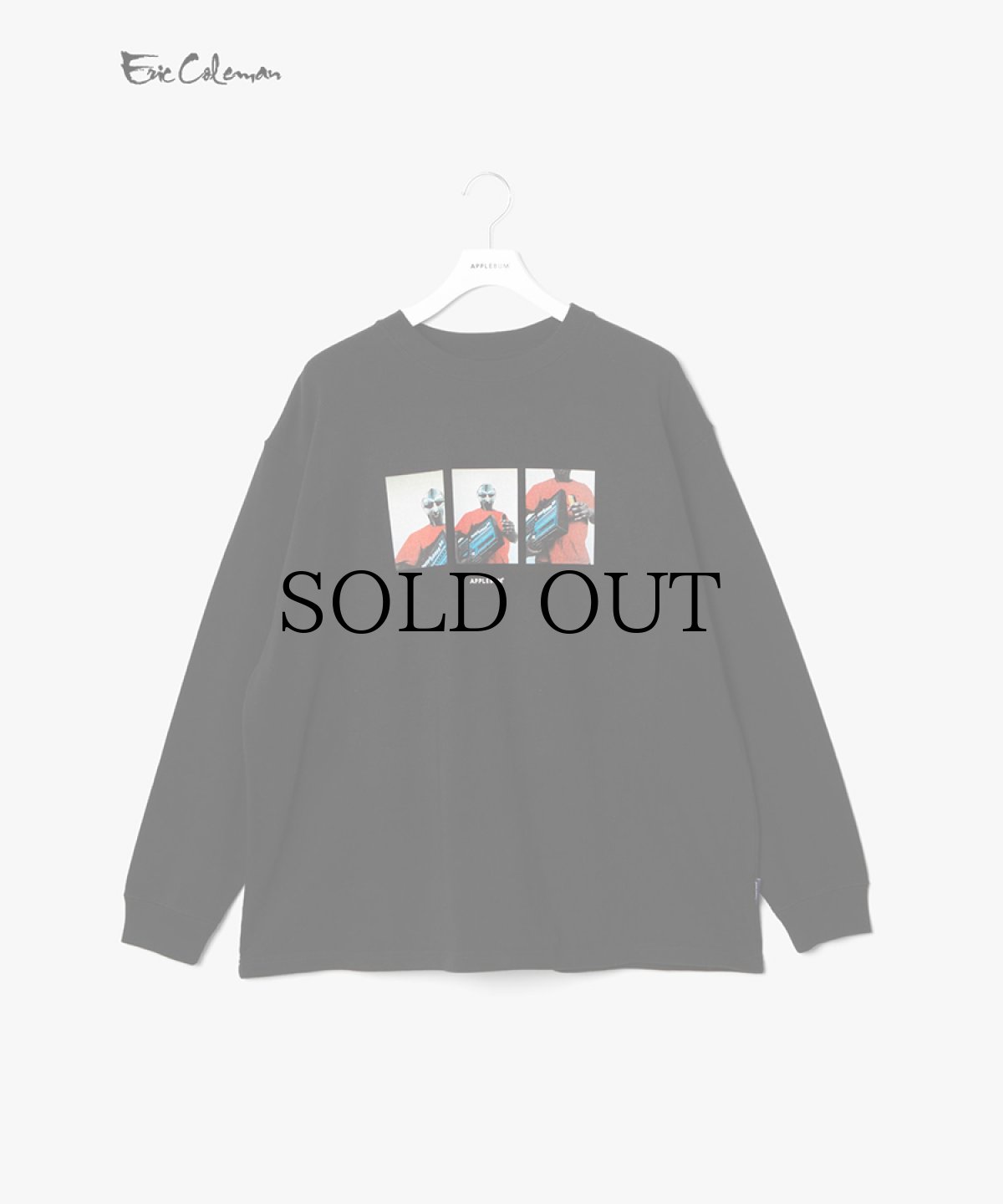 画像2: APPLEBUM(アップルバム) / “ERIC COLEMAN” L/S T SHIRT-MV2 (2)